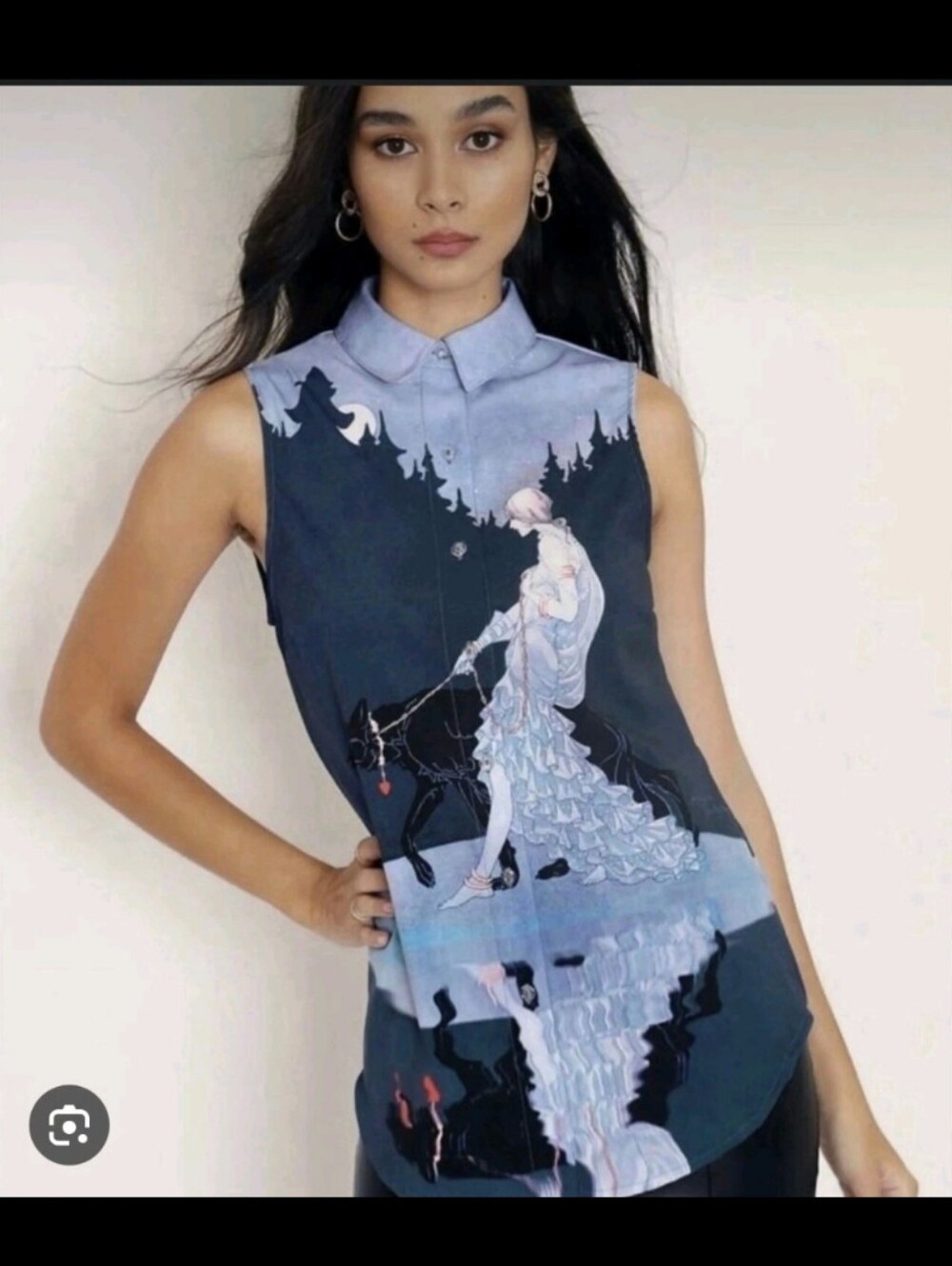 Blackmilk Queen of the Night Business Time Shirt